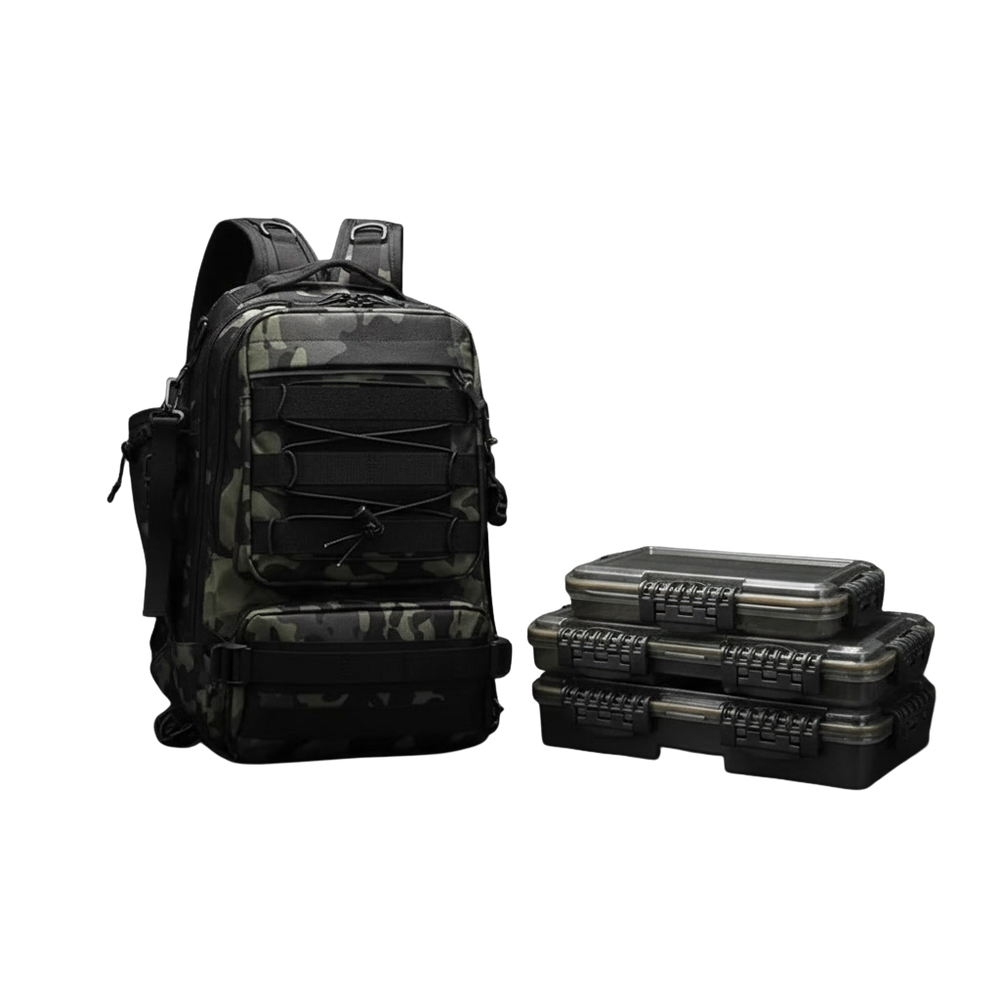 Sac à Dos de Pêche Tactique Casten - Pack Avancé (Organisation Pro)