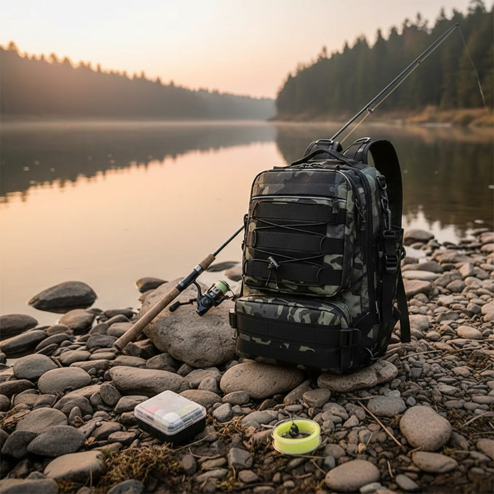 Sac à Dos de Pêche Tactique Casten - Pack Essentiel