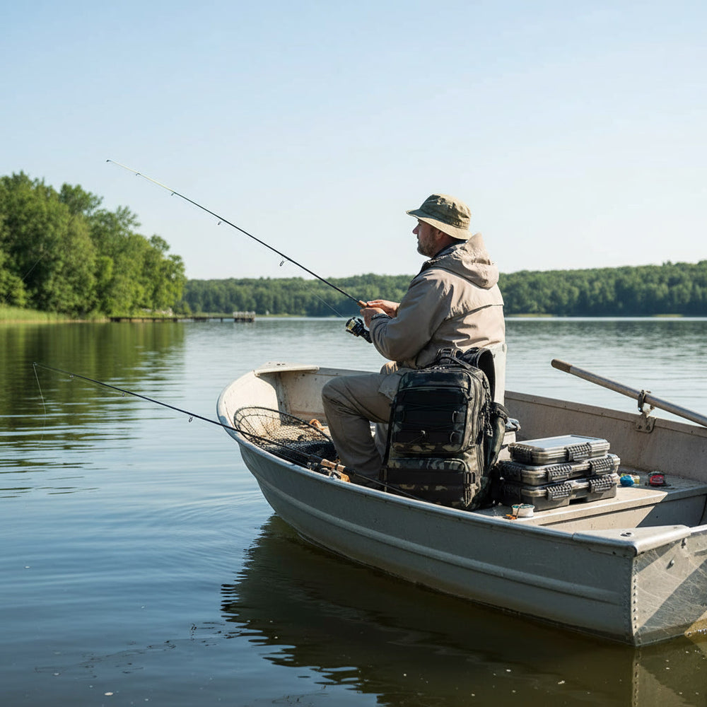 Sac à Dos de Pêche Tactique Casten - Pack Avancé (Organisation Pro)