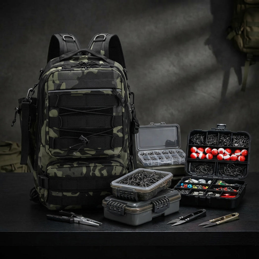 Pack Ultimate - Kit Complet + Set 1000 Hameçons & Outils Cadeaux